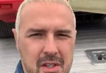 Paddy McGuinness mostra danos a £ 250.000 Lamborghini após acidente