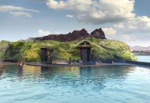 Nova lagoa na Islândia com bar aquático anuncia abertura para turistas