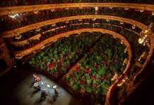 Opera House de Barcelona recebe o primeiro evento em três meses em frente a 2.295