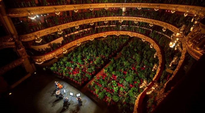Opera House de Barcelona recebe o primeiro evento em três meses em frente a 2.295