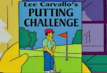 O desenvolvedor realmente fez o desafio de colocação de Lee Carvallo dos Simpsons