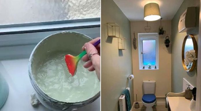 Dica genial para arrumar as bordas da parede ao pintar - sem usar fita adesiva