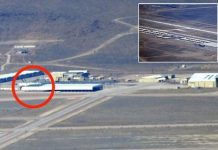 Imagens raras da Área 51 mostram que hangar gigante desapareceu misteriosamente