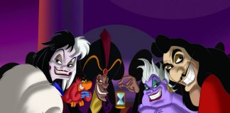 vilões da Disney
