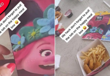Mãe compartilha guia secreto de como usar a caixa de Mc lanche feliz e os pais adoram