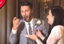 Noivo horroriza esposa ao esquecer antiga tradição do bolo de casamento