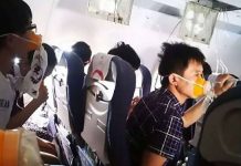 Avião com pára-brisas rachado despenca 10.000 pés em três minutos