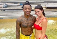 Chris Love e Rebecca Gormley, da Love Island, confundem os fãs com a água da piscina "amarela"