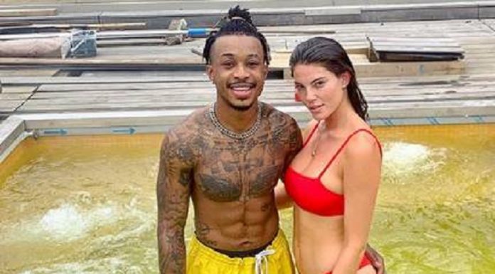 Chris Love e Rebecca Gormley, da Love Island, confundem os fãs com a água da piscina "amarela"