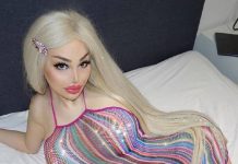 Jovem que gastou US $ 75 mil para parecer a Barbie diz que é "gostosa demais pra trabalhar"