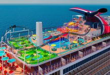 Carnival compartilha detalhes do novo navio de cruzeiro - incluindo sua montanha-russa a bordo