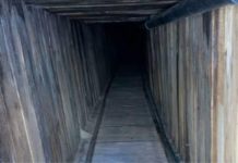 Autoridades descobrem o túnel de contrabando altamente sofisticado