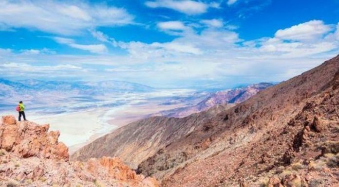 O Vale da Morte registra temperatura de 54,4 ° C - a mais quente já registrada na Terra