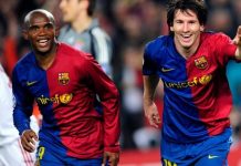 Samuel Eto'o afirma que o Barcelona terá que mudar de nome caso Lionel Messi saia