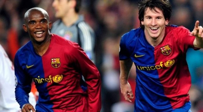 Samuel Eto'o afirma que o Barcelona terá que mudar de nome caso Lionel Messi saia