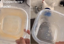 Dica simples para remover manchas de gordura dos potes de plástico em menos de um minuto
