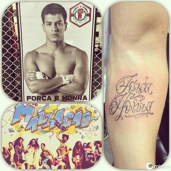 tattoos de filmes dos famosos
