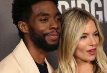 Chadwick Boseman deu parte de seu salário em 'Crime sem saída' para a co-estrela Sienna Miller