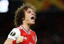 David Luiz pode enfrentar seis semanas em campo forçando o Arsenal a cancelar o empréstimo