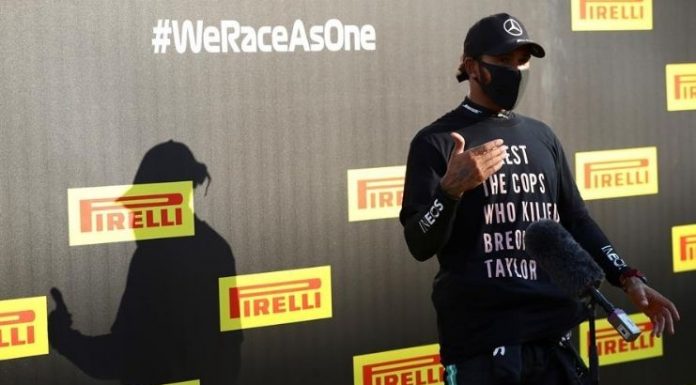 A investigação de Lewis Hamilton sobre o protesto de Breonna Taylor foi descartada
