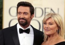 A esposa de Hugh Jackman, Deborra-Lee Furness, fala sobre rumores de que seu marido é gay