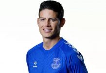 James Rodriguez do Everton sofreu lesão de antes da viagem para Newcastle