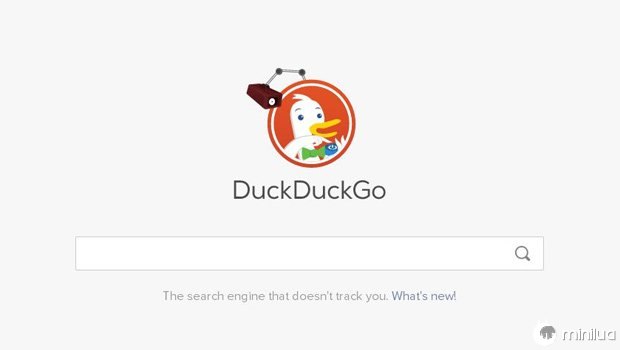 Pesquise de Forma mais Segura na Internet (DuckDuckGo)