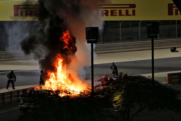 A fuga milagrosa de Romain Grosjean de uma colisão e incêndio posterior destaca como medidas de segurança da F1