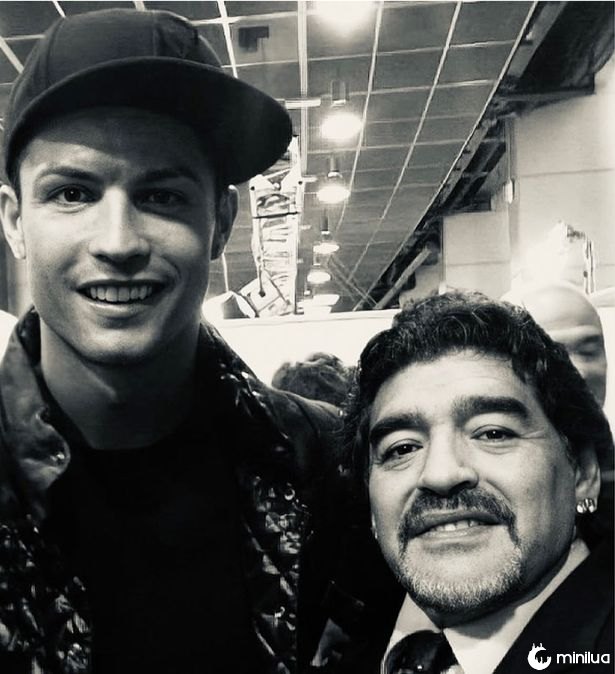 Diego Maradona resumiu perfeitamente o debate Cristiano Ronaldo x Lionel Messi