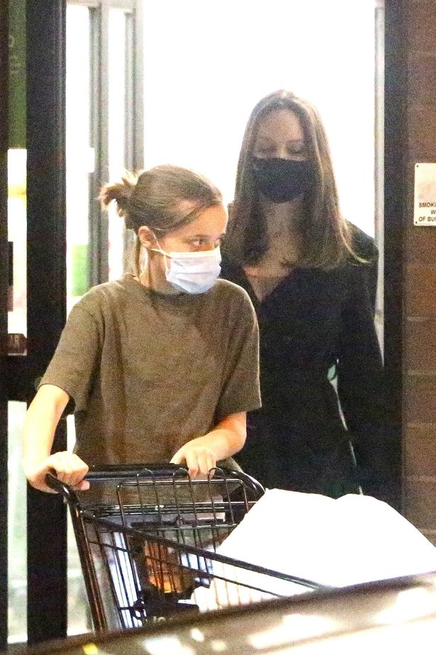 Angelina Jolie foi vista em um passeio raro com uma filha Vivienne em uma loja de tecidos