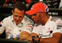 Michael Schumacher "veria seu igual" no ex-rival da F1, Lewis Hamilton