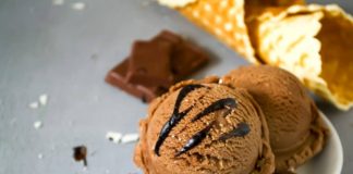 receitas de sorvete caseiro simples de chocolate