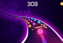 baixar o Dancing Road no celular