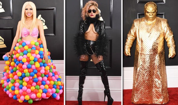 Esses foram os 15 looks mais bizarros já utilizados no Grammy Awards